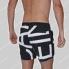 Calvin Klein Nederland Swim Medium-Short Drawstring Logo-Print