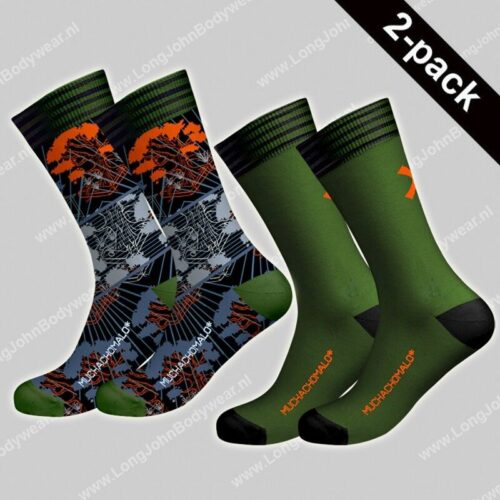 MuchaMalo Nederland 2-pack Socks Back to Basic MuchaMalo Nederland 2-pack Socks Back to Basic