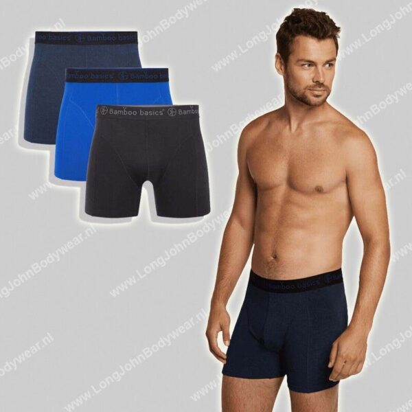 Bamboo Basics Nederland Boxershorts 3-pack Rico Bamboo Basics Nederland Boxershorts 3-pack Rico