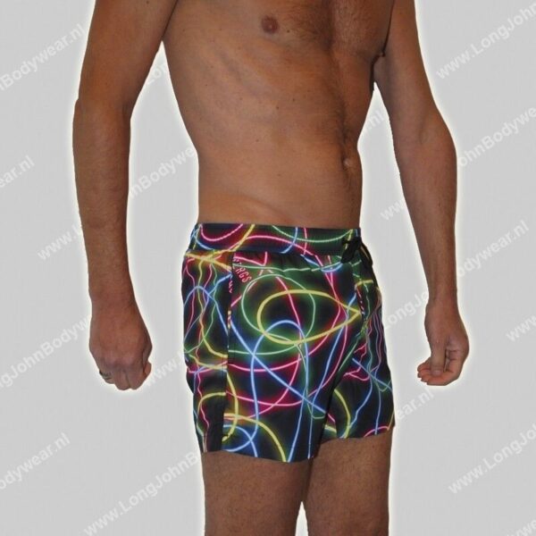 Bikkembergs Nederland Swim Neon Print Boxer