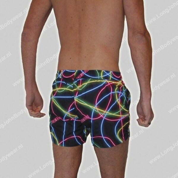 Bikkembergs Nederland Swim Neon Print Boxer