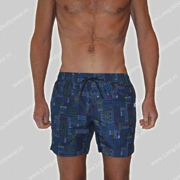 Bikkembergs Nederland Swim Puzzle Boxer Pocket