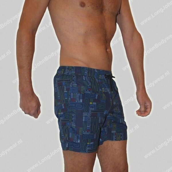 Bikkembergs Nederland Swim Puzzle Boxer Pocket