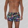 Bikkembergs Nederland Swim Neon Print Micro-Short