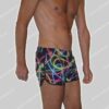 Bikkembergs Nederland Swim Neon Print Micro-Short