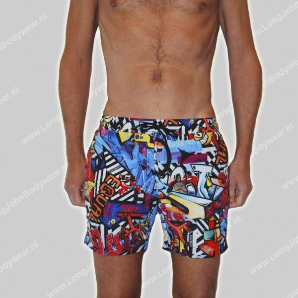Bikkembergs Nederland Swim Murales Boxer Pocket