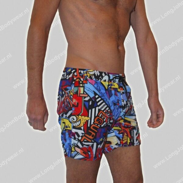 Bikkembergs Nederland Swim Murales Boxer Pocket