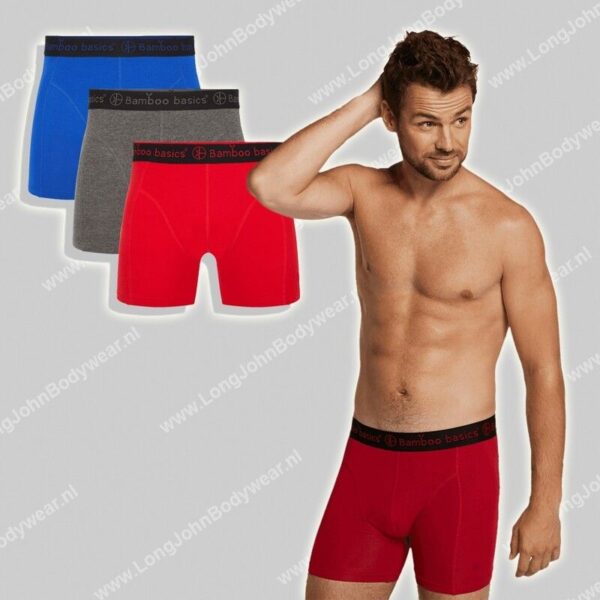 Bamboo Basics Nederland Boxershorts 3-pack Rico Bamboo Basics Nederland Boxershorts 3-pack Rico