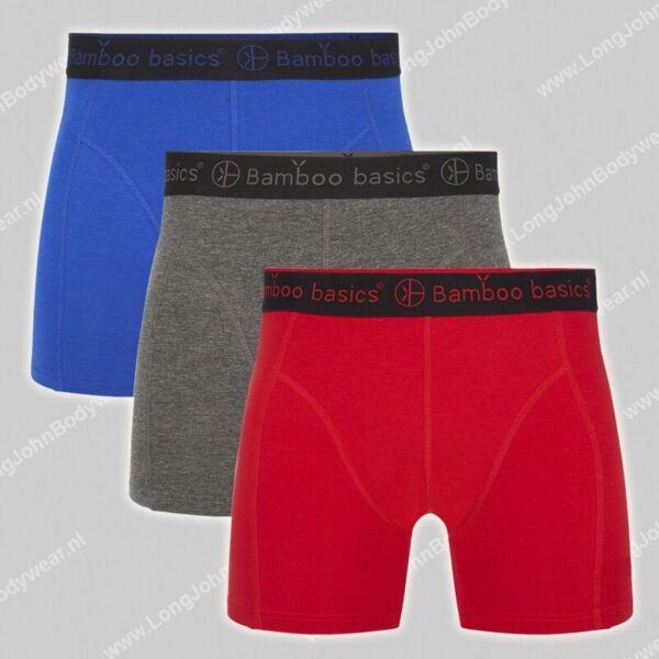 Bamboo Basics Nederland Boxershorts 3-pack Rico Bamboo Basics Nederland Boxershorts 3-pack Rico