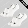 Calvin Klein Sneaker Liner Logo Socks 2-Pack