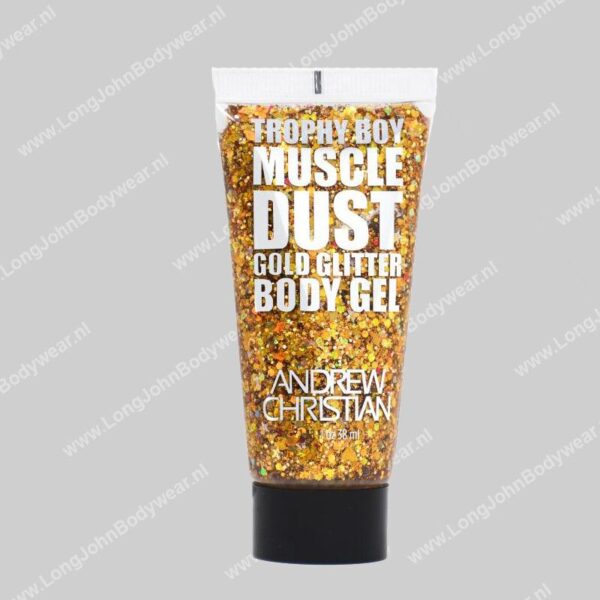 Andrew Christian Trophy Boy Gold Muscle-Dust Body Glitter Andrew Christian Trophy Boy Gold Muscle-Dust Body Glitter