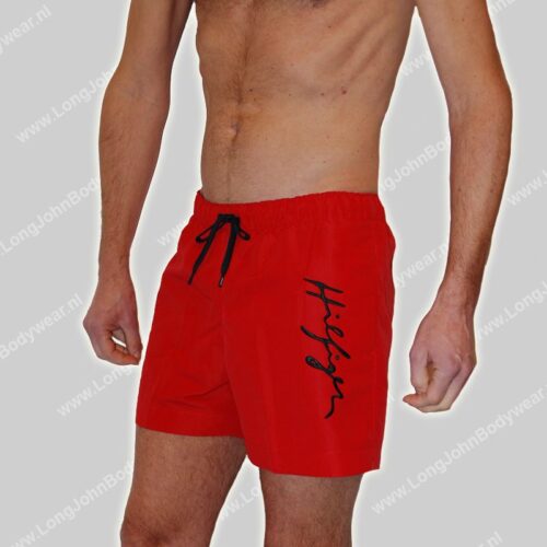 Tommy Hilfiger Swim Medium DrawString Signature-0 Tommy Hilfiger Swim Medium DrawString Signature-0