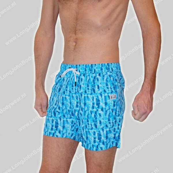 Bikkembergs Zwem Underwater Boxer Pocket Sub-Water World-0 Bikkembergs Zwem Underwater Boxer Pocket Sub-Water World-0