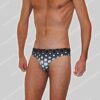 Bikkembergs Hexagon Zwem Slip Football World-0