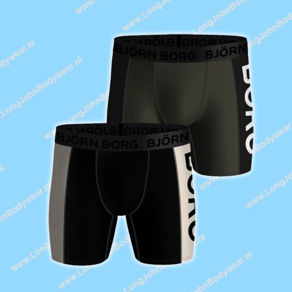 Bjorn Borg Kids Perfomance 2-Pack Shorts Panel Bjorn Borg Kids Perfomance 2-Pack Shorts Panel