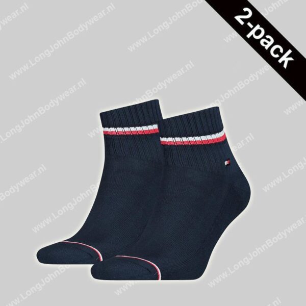 Tommy Hilfiger Sock Quater 2-pack Iconic Tommy Hilfiger Sock Quater 2-pack Iconic