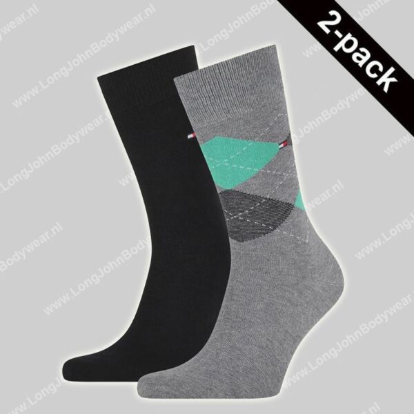 Tommy Hilfiger Sock Check 2-pack Tommy Hilfiger Sock Check 2-pack