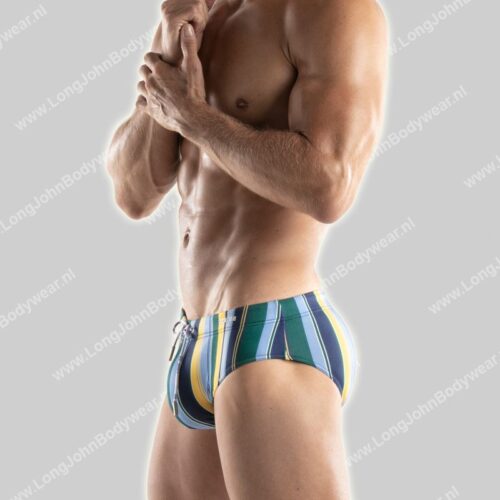 Code 22 Swim Striped Brief