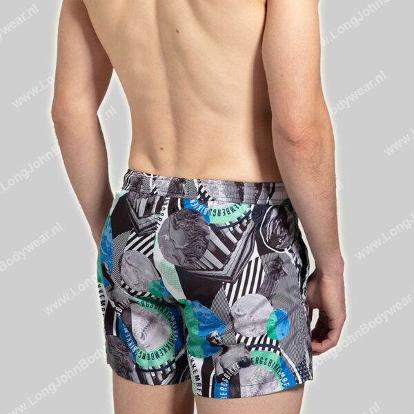 Bikkembergs Swim Short Allover Crazy Bubbles