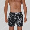 Bikkembergs Swim Short Medium Allover Crazy Bubbels