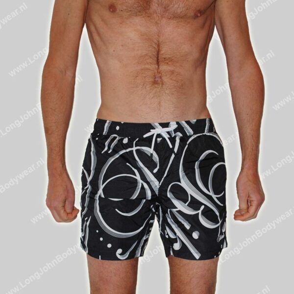 Bikkembergs Swim Short Medium Allover Crazy Bubbels