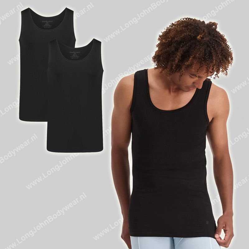 Bamboo Basics Stef 2-Pack Singlets