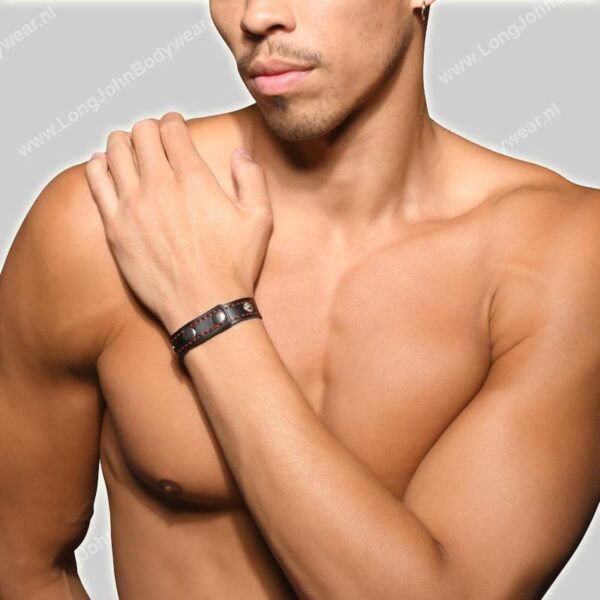 Andrew Christian Trophy Boy Snap Vegan Leather Cock Ring-0 Andrew Christian Trophy Boy Snap Vegan Leather Cock Ring-0