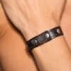 Andrew Christian Trophy Boy Snap Vegan Leather Cock Ring Andrew Christian Trophy Boy Snap Vegan Leather Cock Ring