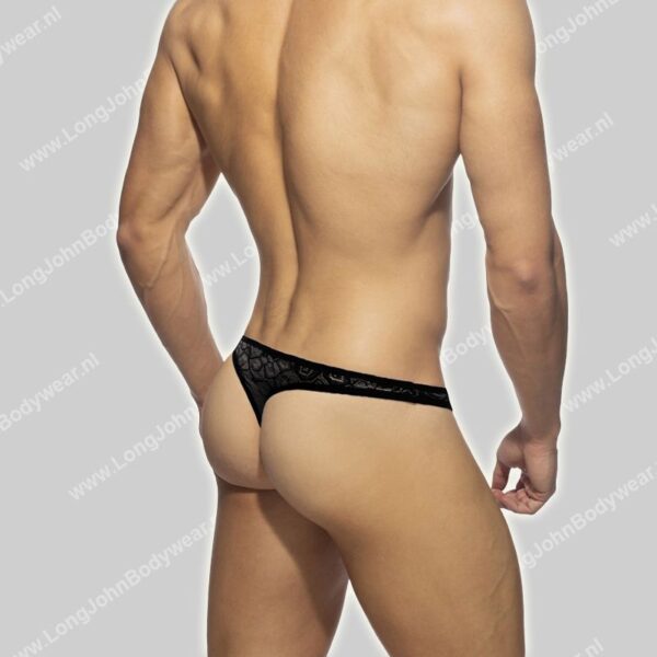 Addicted Flowery Lace Thong