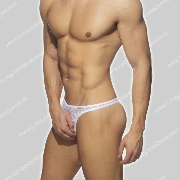 Addicted Flowery Lace Thong