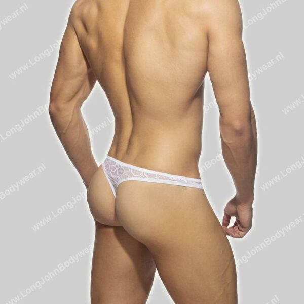 Addicted Flowery Lace Thong
