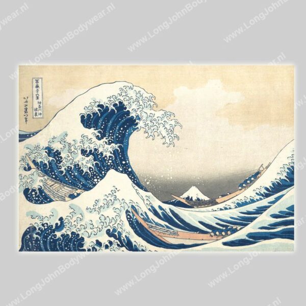 Kunst Sokken De Grote Golf van Kanagawa