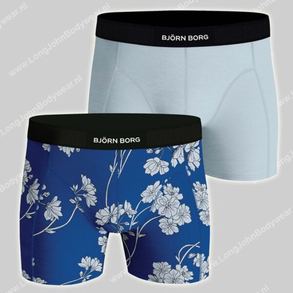 Bjorn Borg Premium Cotton Stretch 2-Pack Shorts Bjorn Borg Premium Cotton Stretch 2-Pack Shorts