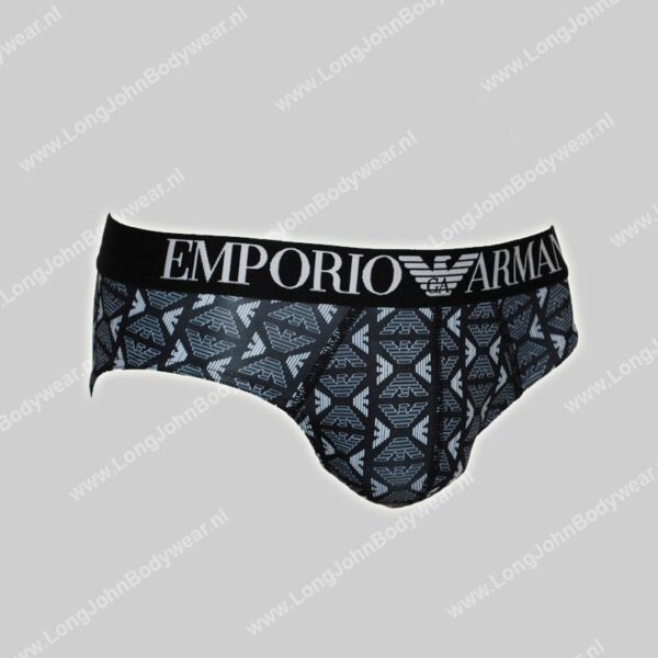 Emporio Armani Microfiber-Logo Brief Emporio Armani Microfiber-Logo Brief