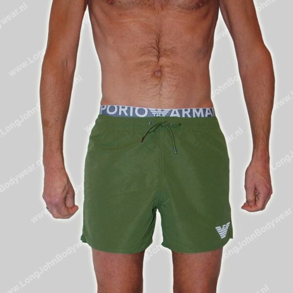 Emporio Armani Swim Short Double Waistband