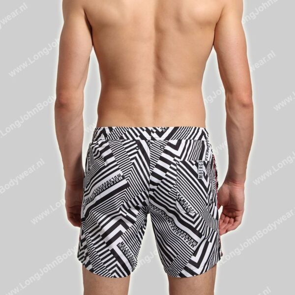 Bikkembergs Swim ALLOVER OPTICAL Medium Boardshort