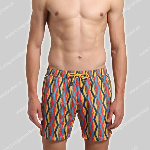 Bikkembergs Swim Medium BoardShort-0 Bikkembergs Swim Medium BoardShort-0