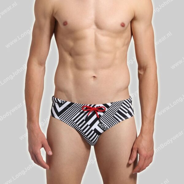 Bikkembergs Swim-Brief ALLOVER OPTICAL
