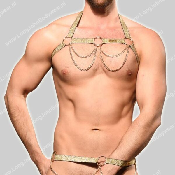Andrew Christian Unleashed Chains Harness-0