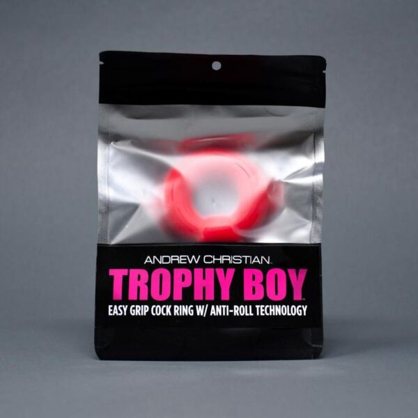 Andrew Christian Trophy Boy Easy Grip Cock-Ring Anti-Roll Andrew Christian Trophy Boy Easy Grip Cock-Ring Anti-Roll