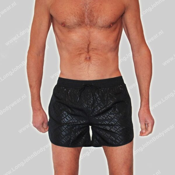 Bikkembergs Swim Boardshort Allover Diagonal