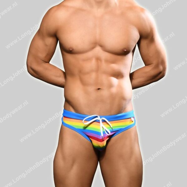 Andrew Christian Swim Pride Stripe Bikini Andrew Christian Swim Pride Stripe Bikini