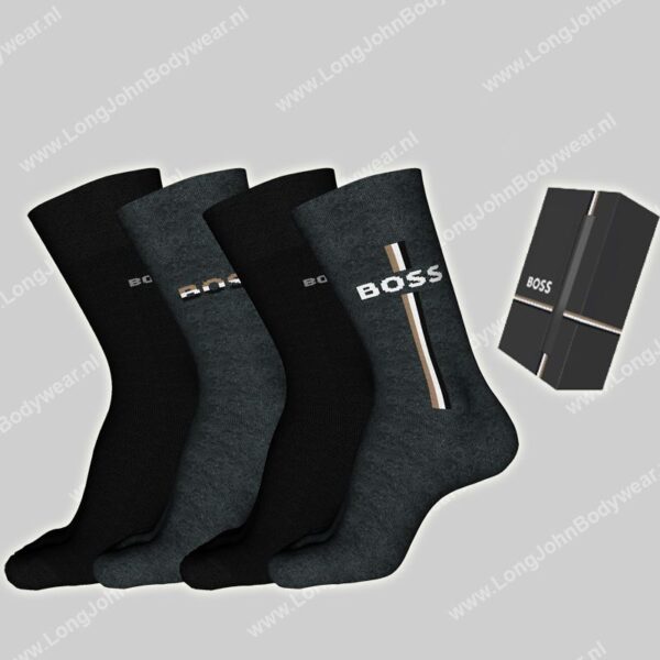 Hugo Boss Sokken 4-pack giftbox