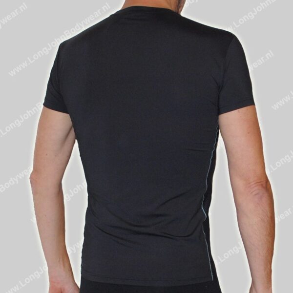 Emporio Armani Textured Microfiber T-Shirt
