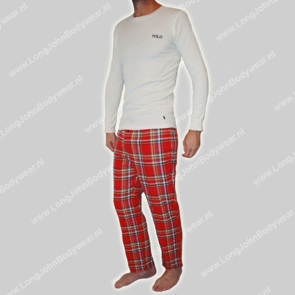 Polo Ralph Lauren L/S Sleepshirt With Woven Pant