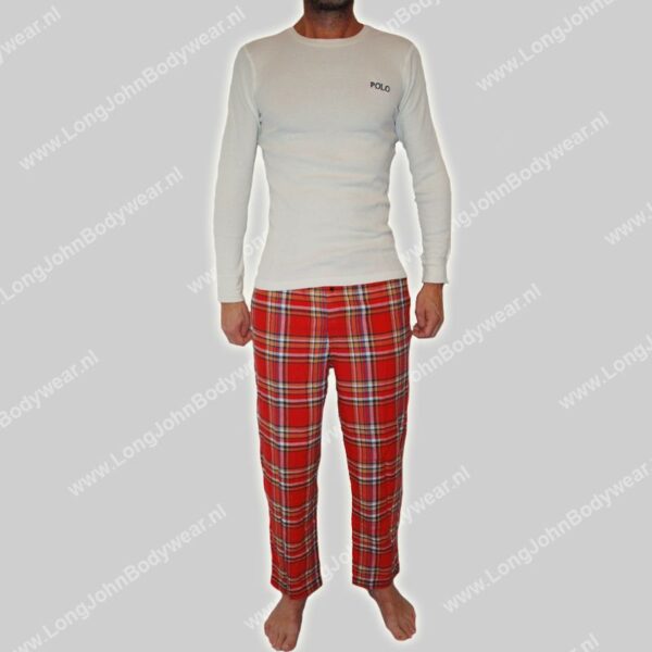 Polo Ralph Lauren L/S Sleepshirt With Woven Pant