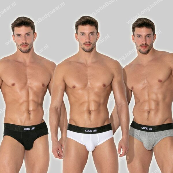 Code22 Essential 3-Pack Brief-0