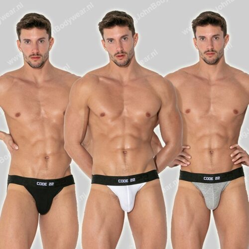 Code22 Essential 3-Pack Jockstrap-0