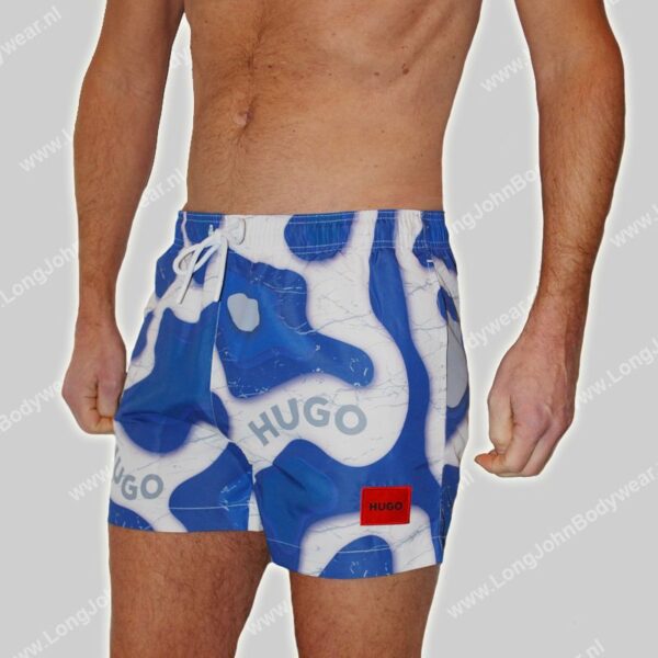 Hugo Boss HUGO Men Swimshort Flowe-0