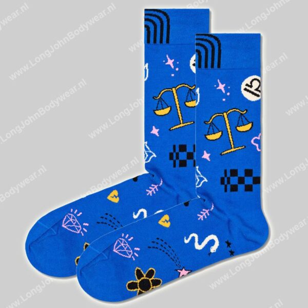 Happy Socks Zodiac Sings Libra Sock-0